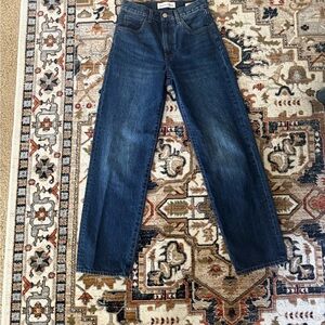 Dark Blue Denim Jeans